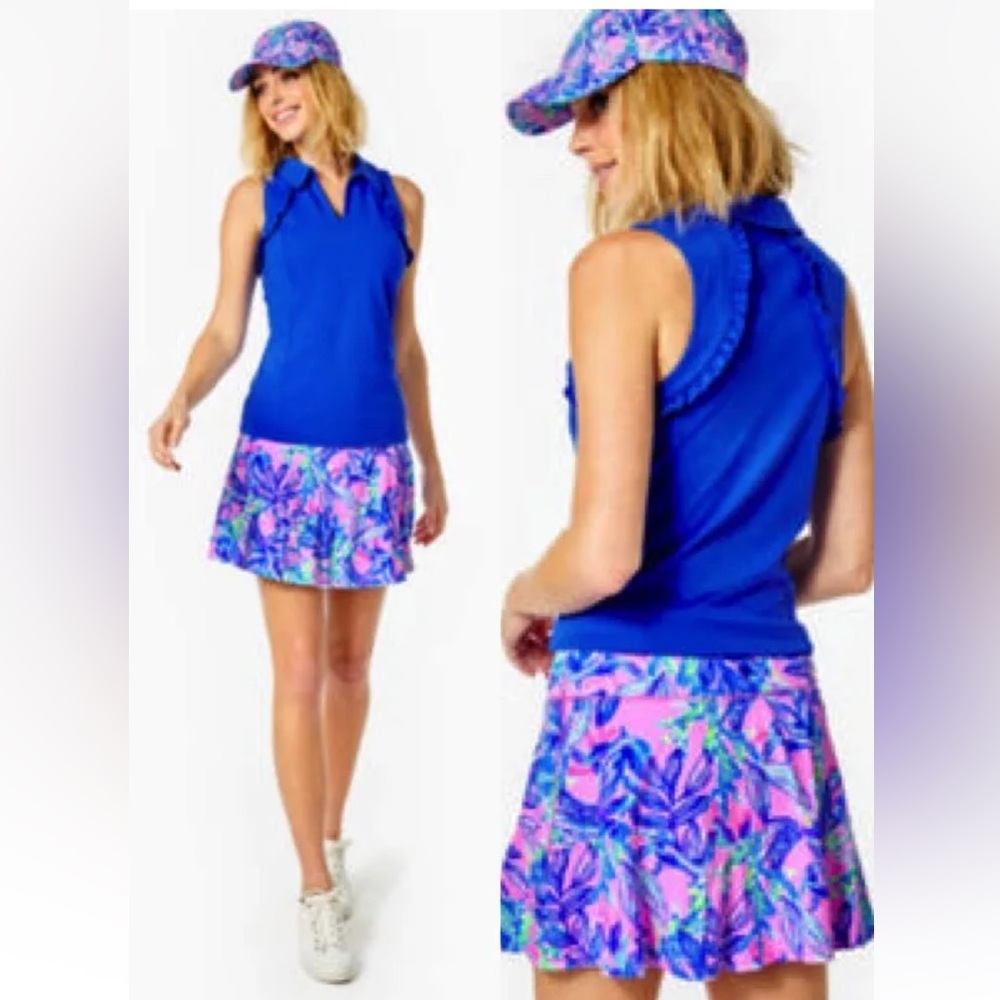 NWT 110.00 LILLY PULITZER CORINNE SKORT S LILAC ROSE JUST A LIL JELLY